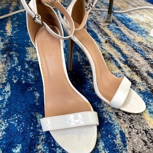White Stiletto Heels